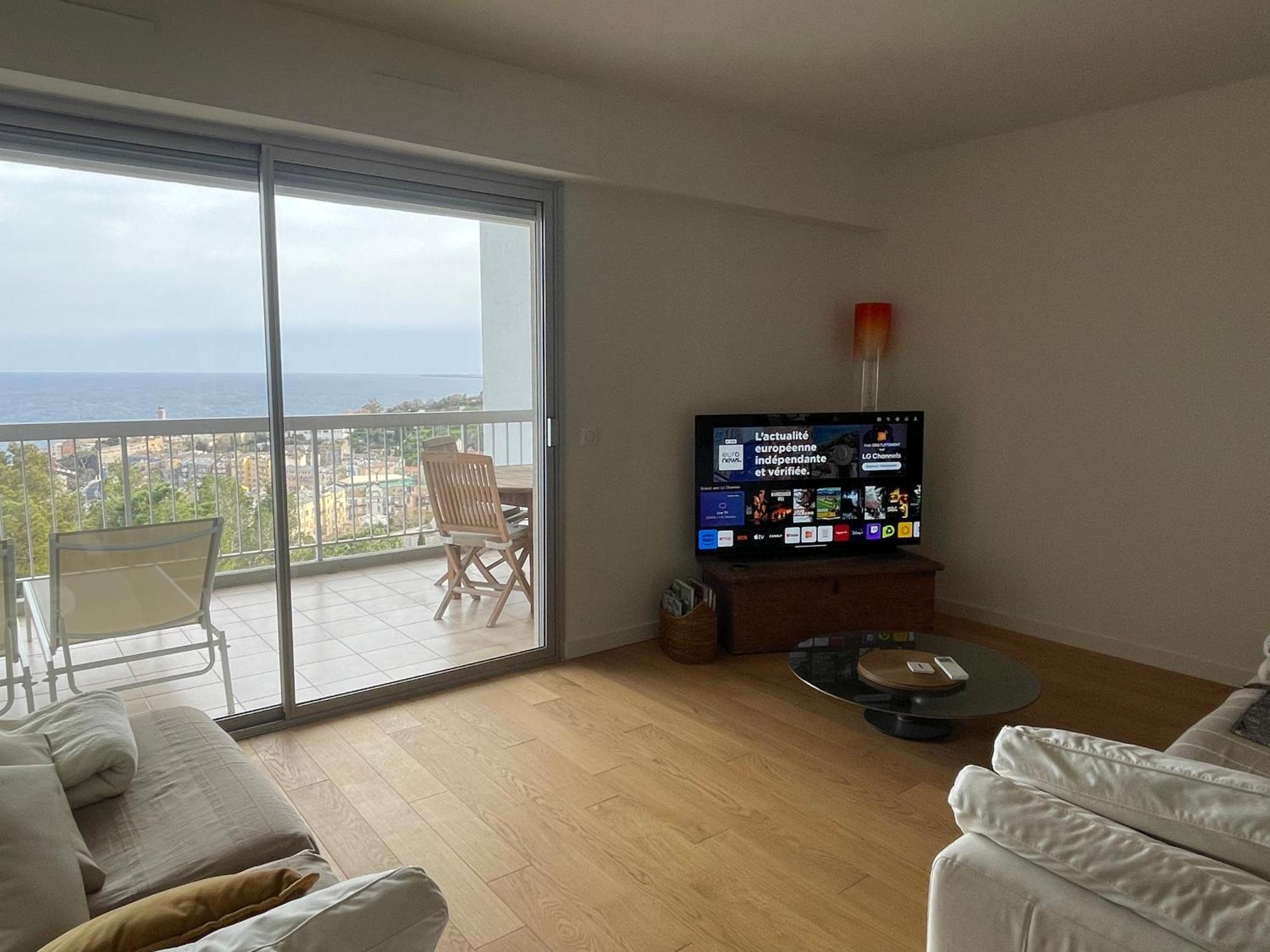 F3 Gd Standing 87 M2 Extraordinaire Vue Mer Pano Bastia  Exterior photo